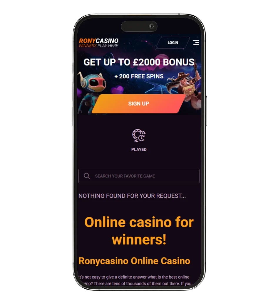 ronycasino-mobile